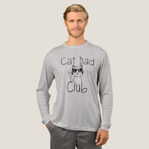 Cat Dad Club, Lustiger Cat Dad Tri-Blend Shirt