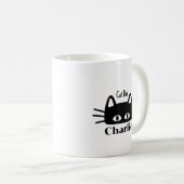 Cat Dad custom cat name Kaffeetasse (VorderseiteRechts)