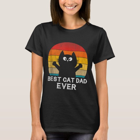 Cat Dad Ever - Funny Cats Tank Top (Vorderseite)