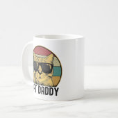 Cat Dad Funny Cat Lovers Kaffeetasse (Vorderseite Links)