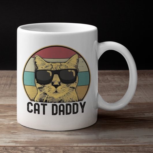 Cat Dad Funny Cat Lovers Kaffeetasse