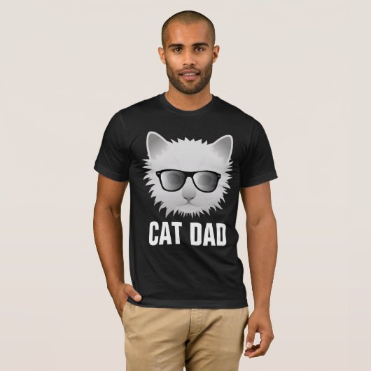 CAT DAD, FUNNY CAT T-SHIRTS (Vorne ganz)