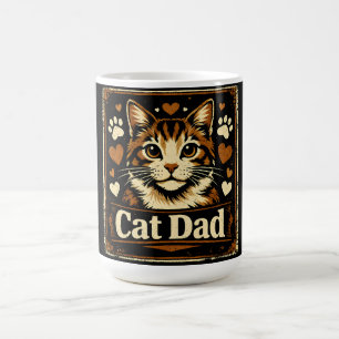 Cat Dad – Stolz Feline Vater Humor Liebe Kaffeetasse
