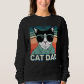 Cat Dad Sweatshirt (Vorderseite)