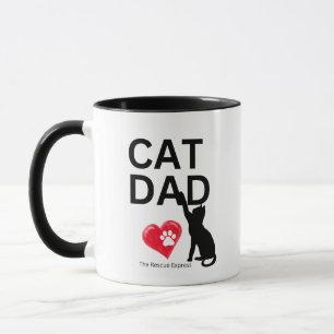 Cat Dad Tasse