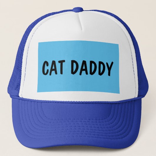 CAT-DADDY-BALL-CAPS HATTEN TRUCKERKAPPE (Vorderseite)