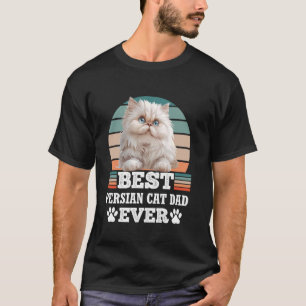 Cat Daddy BEST PERSIAN VATER EVER Persian Cat Owne T-Shirt