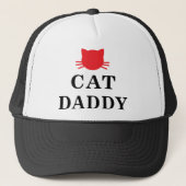Cat Daddy cap Trucker Hat Truckerkappe (Vorderseite)