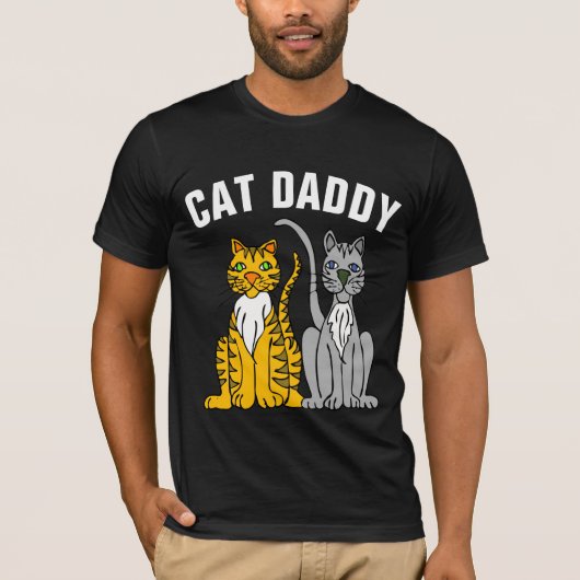 CAT DADDY, CAT DAD T-SHIRTS (Vorderseite)