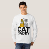 CAT-DADDY, CAT-VATER, MEN-T - SHIRT TYP T-SHIRTS (Vorne ganz)