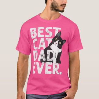 Cat Daddy Father Best Cat Vater Ever T-Shirt