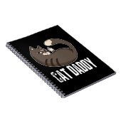 Cat Daddy | Funny Cat Lover zum Vatertag Notizblock (Rechte Seite)