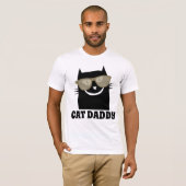 CAT DADDY Funny T - Shirt (Vorne ganz)