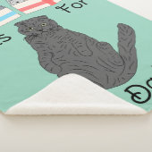 Cat Daddy Gifts Sherpa Blanket Sherpadecke (3/4)