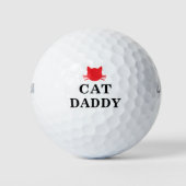 Cat Daddy Golf Balls Golfball (Vorderseite)