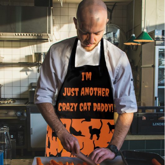 Cat Daddy Halloween Schürze