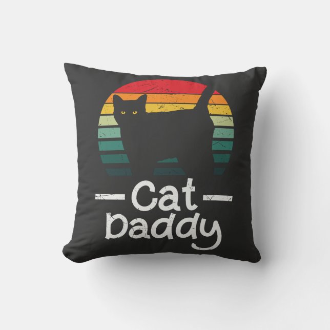 Cat Daddy Kissen (Vorderseite)