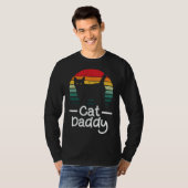 Cat Daddy Mens Long Sleeve T-Shirt (Vorne ganz)