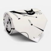 Cat Daddy Necktie Krawatte (Gerollt)