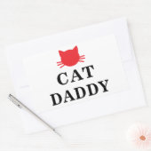 Cat Daddy Rectangle Stickers (Umschlag)