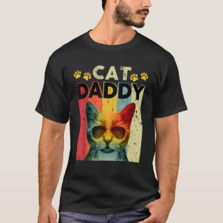 Cat Daddy Sunglasses Best Cat Vater Ever Father s T-Shirt