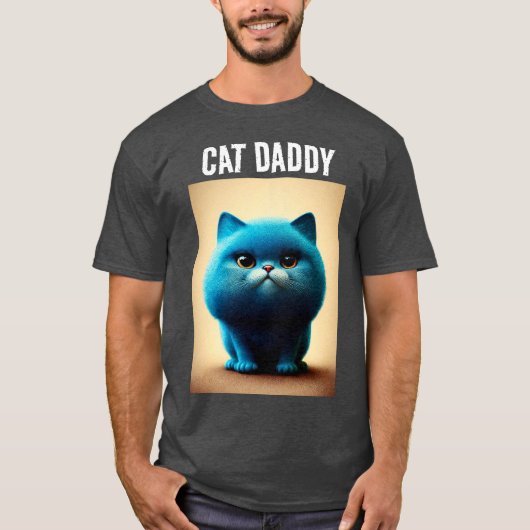 CAT-DADDY-T - SHIRT (Vorderseite)