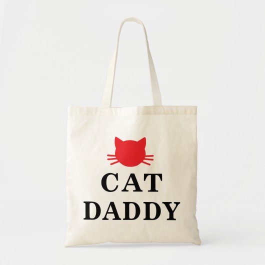 Cat Daddy Tote Bag Tragetasche (Vorne)