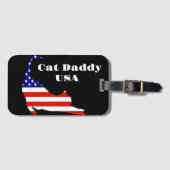 Cat Daddy USA - Gepäcktag Gepäckanhänger (Vorderseite (Horizontal))