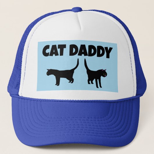 CAT DADDY VATER BALL CAPS HATTEN TRUCKERKAPPE (Vorderseite)