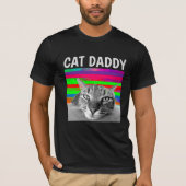 CAT DADDY VATER MENS T - Shirt (Vorderseite)