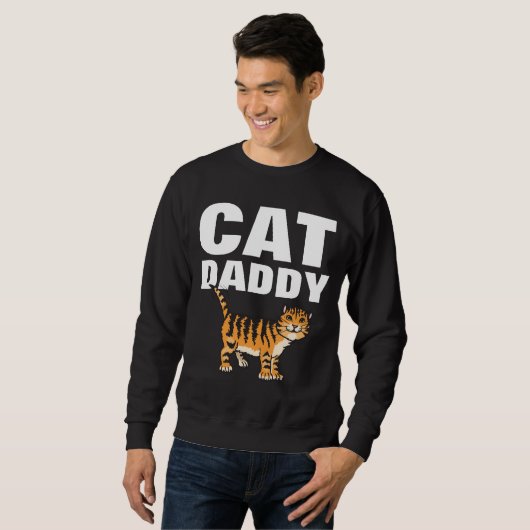 CAT DADDY Vater MENS T - Shirt T-SHIRTS (Vorne ganz)