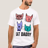 CAT DADDY VATER T - Shirt (Vorderseite)