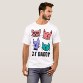 CAT DADDY VATER T - Shirt (Vorne ganz)