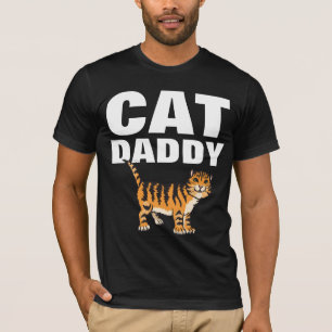 CAT DADDY Vater T - Shirt, T - Shirt