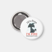 Cat Daddy Väter Tagesgeschenk Magnet (Vorderseite/Rückseite)