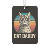 Cat Daddy Vatertag Autolufterfrischer (Rückseite)