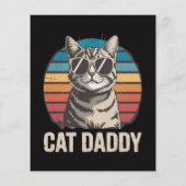 Cat Daddy Vatertag Flyer (Hinten)