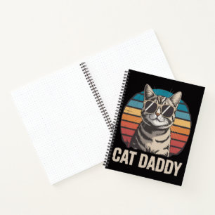 Cat Daddy Vatertag Notizblock