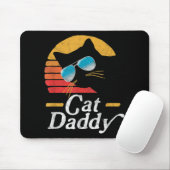 Cat Daddy Vintag 80er Mousepad (Mit Mouse)