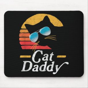 Cat Daddy Vintag 80er Mousepad