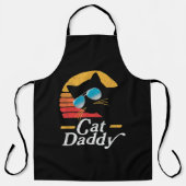 Cat Daddy Vintag 80er Schürze (Vorderseite)
