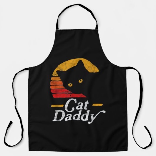 Cat Daddy Vintage Eighties Schürze (Vorderseite)