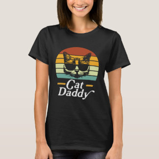 Cat Daddy Vintage Eighties-Stil s Cat Retro abgenu T-Shirt