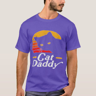 Cat Daddy Vintage Eighties Style Katze Retro Distr T-Shirt