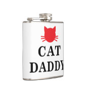 Cat Daddy Vinyl Wrapped Flask Flachmann (Rechts)