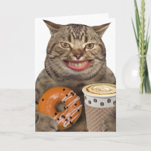Cat Daddy's Day Card Karte (Vorderseite)