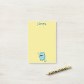 Cat & Daisy Post-It-Notes Post-it Klebezettel (Auf Schreibtisch)