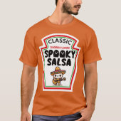 Cat Dancing Gitarre Partie Spooky Salsa Parody T-Shirt (Vorderseite)