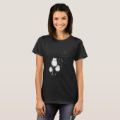 Cat Dandelion Blume SKT T-Shirt (Vorne ganz)