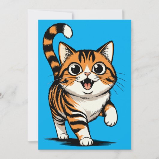 cat dankeskarte (Vorderseite)